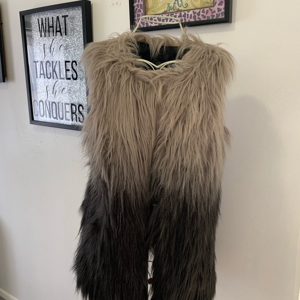 Fur gilet